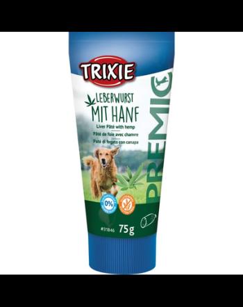 TRIXIE PREMIO pate de ficat pentru caini, cu canepa 75 g