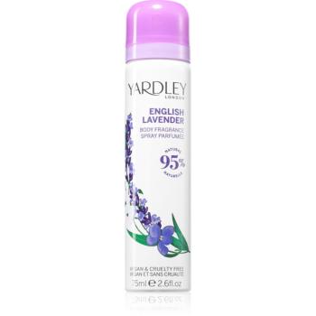 Yardley English Lavender deodorant spray pentru femei 75 ml