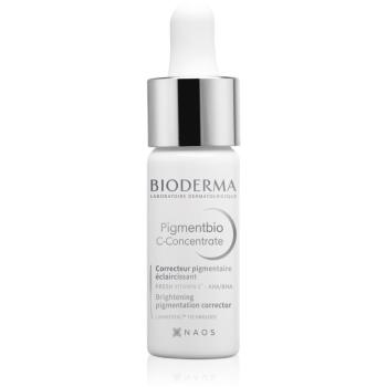 Bioderma Pigmentbio C-Concentrate ser iluminator pentru corectia petelor de pigment 15 ml