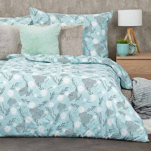 Lenjerie de pat din bumbac 4Home Chamomile, 220 x 200 cm, 2 buc. 70 x 90 cm