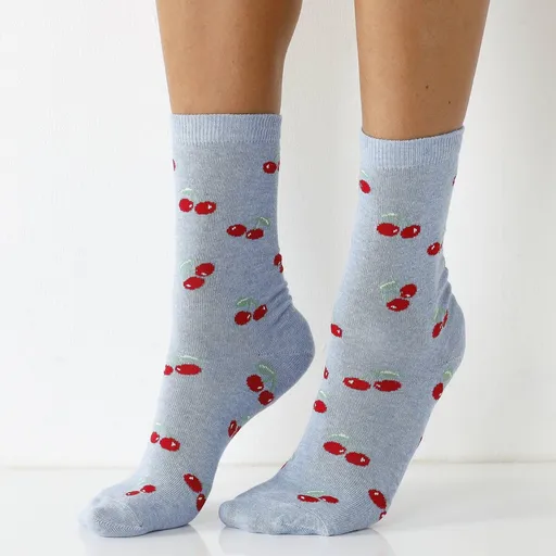 Set de 3 perechi de șosete imprimate