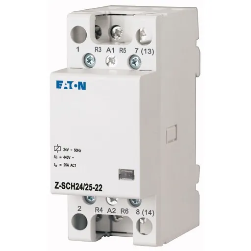 Contactor pe sina 25A 2NO+2NC Z-SCH24/25-22 bobina 24V Eaton 248850