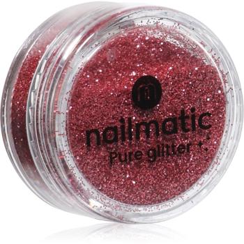 Nailmatic Pure Glitter sclipici pentru față și corp Small Pink Glitter 3 g