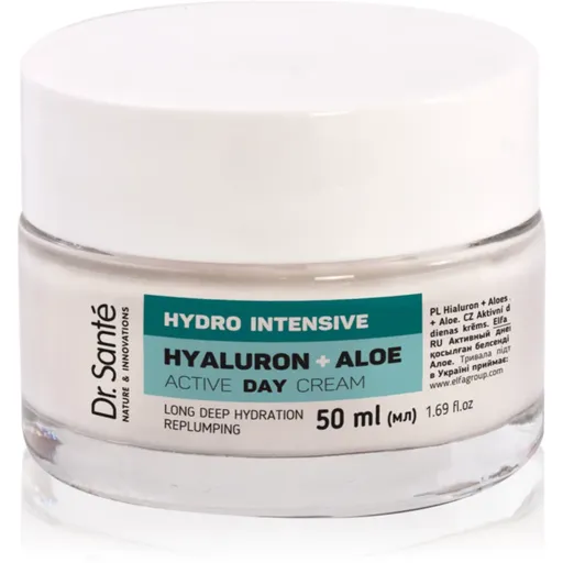 Dr. Santé Hydro Intensive Hyaluron + Aloe crema de zi cu aloe vera 50 ml