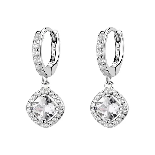 Brosway Cercei rotunzi din argint cu zirconiu cubic Fancy Infinite White FIW161