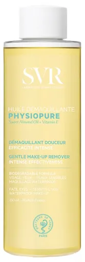 SVR Ulei delicat de exfoliere și curățare Physiopure (Gentle Make-up Remover) 150 ml