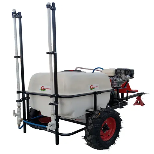 Atomizor profesional pe roti, Gardelina - BSR 200 TRAILER DUZE CERAMICE, Bazin 200L, Rola furtun 25m, Jet 25 bar