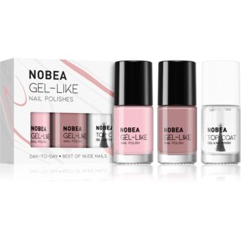 NOBEA Day-to-Day Best of Nude Nails Set set de lacuri de unghii Best of Nude Nails