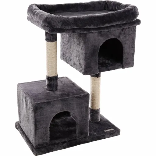 Flamingo Scărpinător pentru pisici KAJAL gri închis, 83,5 cm