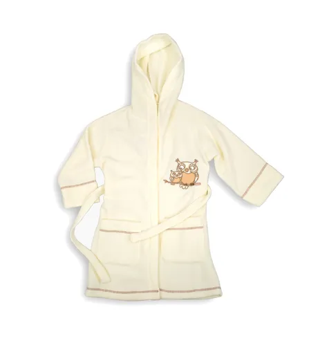 Halat de baie pentru copii, Bufniță