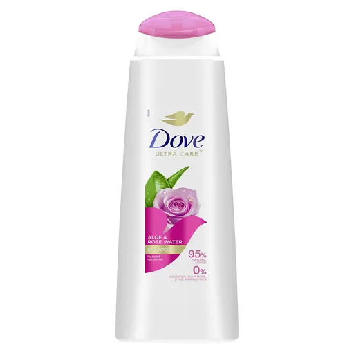 Dove Șampon pentru păr Aloe Vera & Rose Water (Shampoo) 400 ml