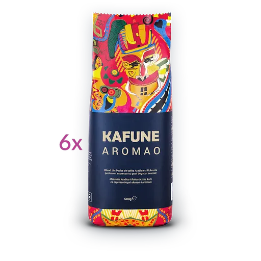Pachet Cafea Boabe Aromao - Cafea Premium Kafune 3 Kg