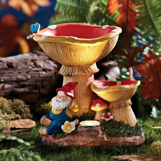 Decorațiune solară Pitic sub burete