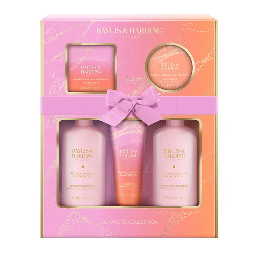 Baylis & Harding Set cadou Jojoba, Vanilie & Ulei de Migdale 5 bucăți