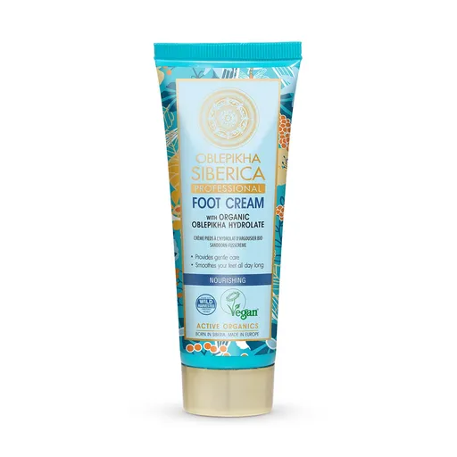 Natura Siberica Cremă nutritiva pentru picioareCatinaOblepikha(Foot Cream) 75 ml