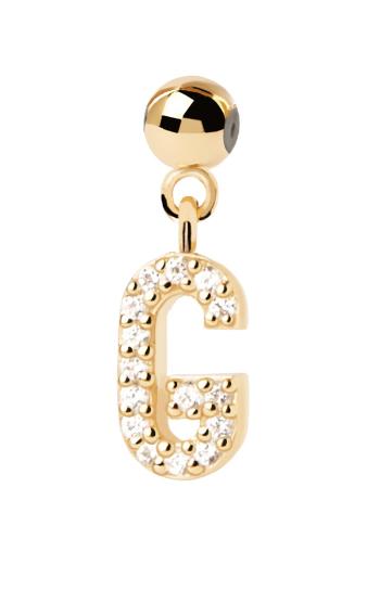 PDPAOLA Pandantiv placat cu aur ”G” Charms CH01-056-U