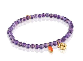 Tous Brățară fashion pentru femei din ametist Bold Bear 1004024800