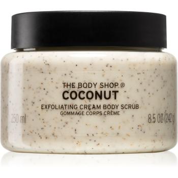 The Body Shop Coconut Body Scrub exfoliant pentru corp cu cocos 240 ml