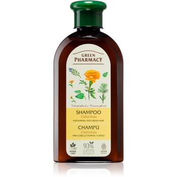 Green Pharmacy Calendula Shampoo șampon pentru par normal spre gras 350 ml