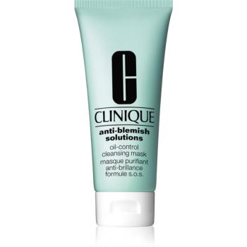 Clinique Anti-Blemish Solutions™ Oil-Control Cleansing Mask masca pentru ten gras și mixt 100 ml