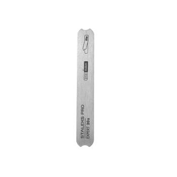 STALEKS Bază metalică pentru pile de unică folosință pentru unghii Expert 20s (Straight Metal Nail File Base)