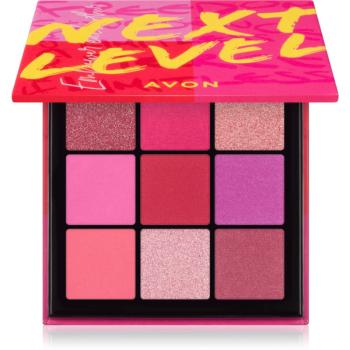 Avon Viva La Pink! Next Level paleta farduri de ochi 10,8 g