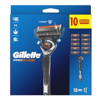 Gillette Aparat de ras ProGlide Flexball + 10 capete de rezervă