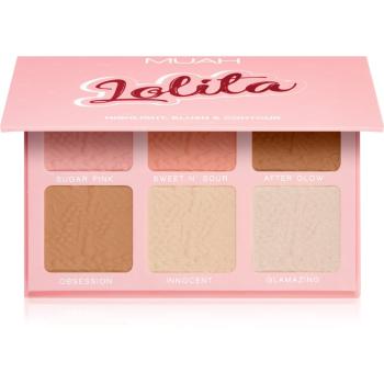 Cupio Lolita iluminator, pudră bronzantă și blush 18 g