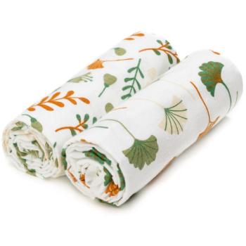 T-TOMI Cloth Towels Ginkgo prosop Ginkgo 80x100 cm 2 buc