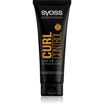 Syoss Curl Control cremă styling pentru definirea buclelor cu textura de gel 250 ml