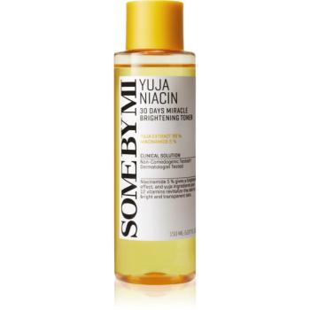 Some By Mi Yuja Niacin Brightening solutie tonica cu efect de iluminare 150 ml