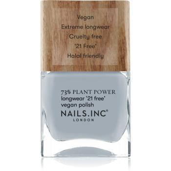 Nails Inc. Vegan Nail Polish lac de unghii cu rezistenta indelungata culoare Fresh Air Don't Care 14 ml