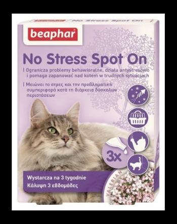 BEAPHAR No Stress Spot Pipete anti stres pentru pisici 3x0,4 ml