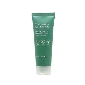 Tony Moly Spumă de curățare liniștitoare Houttuynia Cordata Cica (Quick Soothing Cleansing Foam) 150 ml