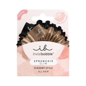 Invisibobble Elastice de păr Sprunchie Slim True Golden 2 buc