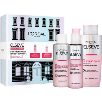 L’Oréal Paris Elseve Glycolic Gloss set cadou pentru păr