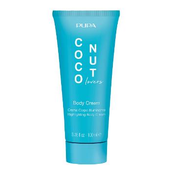 PUPA Milano Rozjasňující tělový krém Coconut Lovers (Highlighting Body Cream) 100 ml 001 Gold Dreams