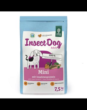 Hrana cu insecte GREEN PETFOOD InsectDog Mini 7,5 kg pentru caini de rase mici