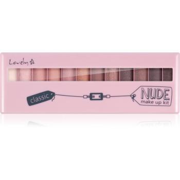 Lovely Nude Make Up Kit Classic paletă cu farduri de ochi 13 g