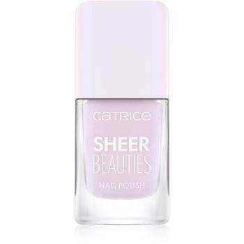 Catrice Sheer Beauties lac de unghii culoare 100 Lavender Whispers 10.5 ml