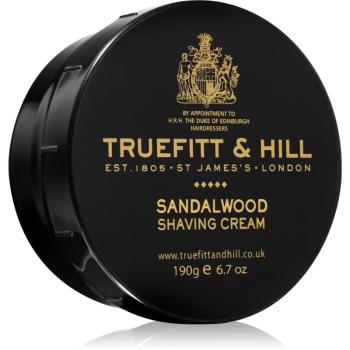 Truefitt & Hill Sandalwood crema de ras hidratanta pentru barbati 190 g