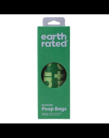 EARTH RATED Rezerve pungi excremente, lavanda 300 buc
