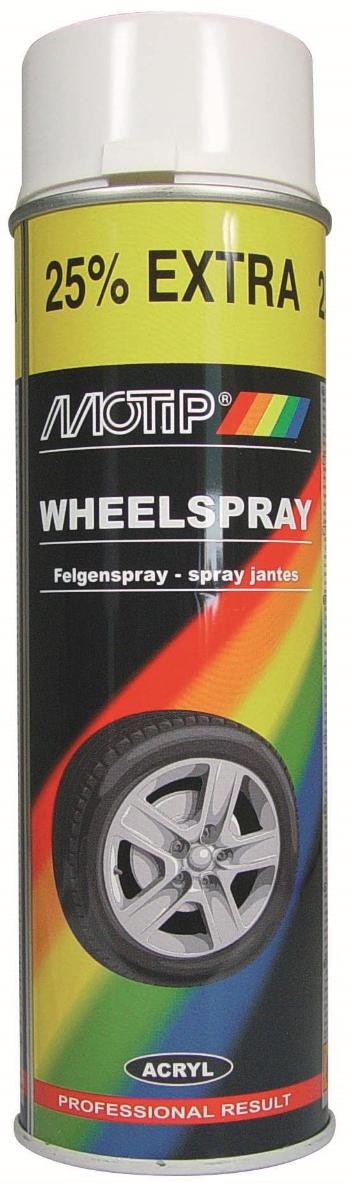 Festékspray MOTIP M felnihez, fehér, 500 ml