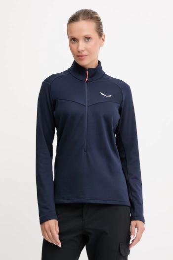 Outdoorová mikina Salewa Puez Cammino tmavomodrá farba, jednofarebná, 00.0000029097