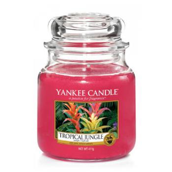 Yankee Candle Lumânare aromatică medie Tropical Jungle 411g