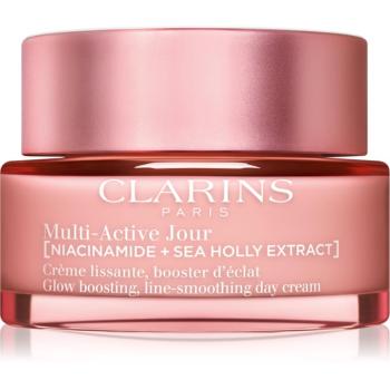 Clarins Multi-Active Day Cream Dry Skin cremă pentru netezirea și strălucirea pielii pentru tenul uscat 50 ml