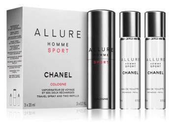 Chanel Allure Homme Sport Cologne - EDC 20 ml (flacon cu reumplere) + rezervă 2 x 20 ml