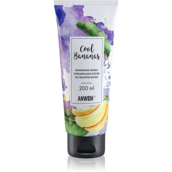 Anwen Cool Bananas mască colorantă pentru par blond 200 ml