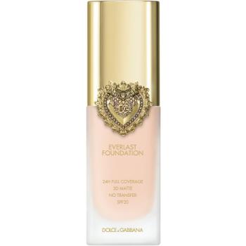 Dolce&Gabbana Flawless Everlast Foundation spray cu efect de lunga durata ce fixeaza machiajul SPF 20 culoare 02C LIGHT 27 ml