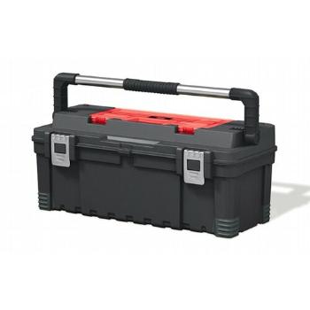 Dulap de scule cu organizatori Keter Hawk, 66 x28,7 x 26,6 cm, negru-roșu